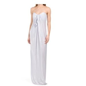 Caroline Constas Kaia Gown size S in White. New with tags.